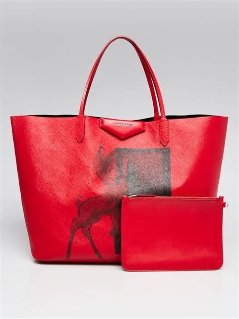 givenchy bambi tote replica|GIVENCHY Textured Coated Canvas Bambi Print .